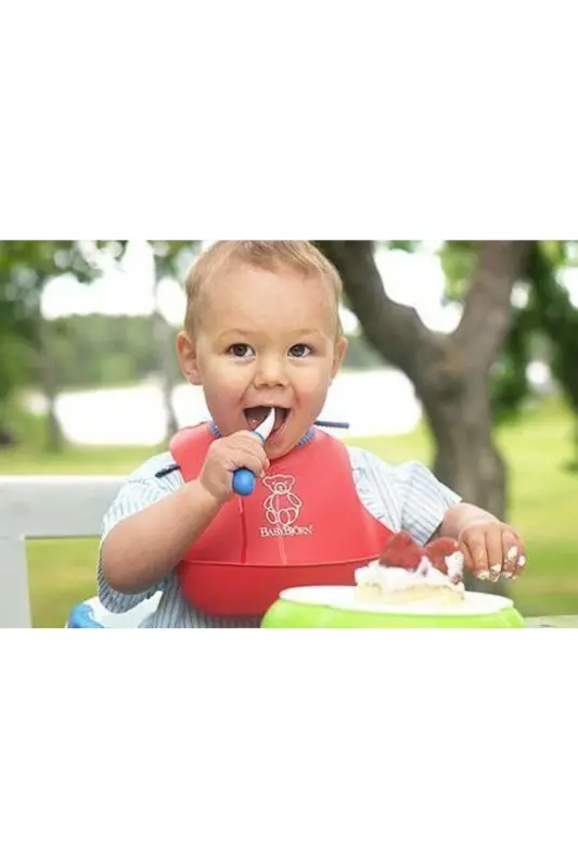 Spill-Proof Baby Feeding Bib Silicone Colorful Bib - 5