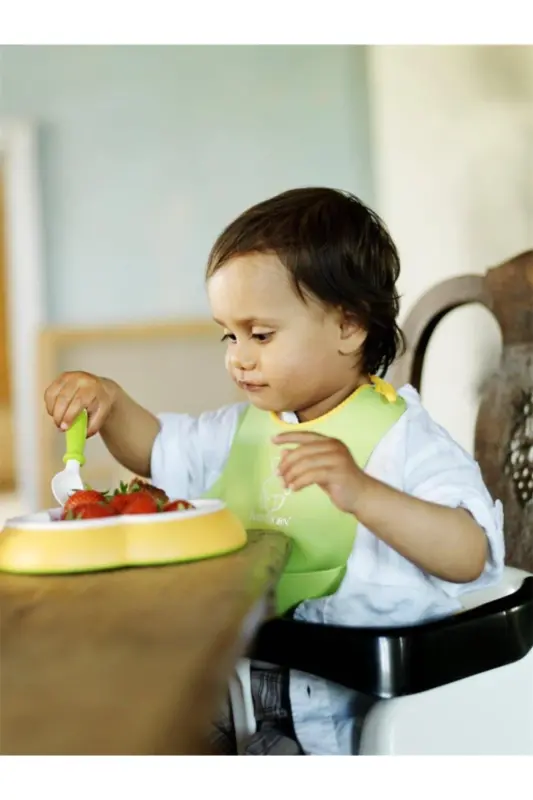 Spill-Proof Silicone Baby Bib Assortment - 3