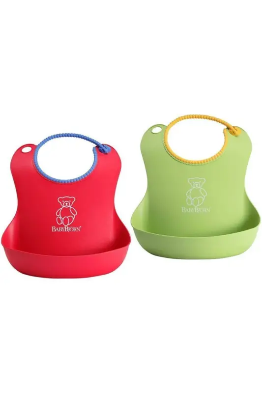 Spill-Proof Silicone Baby Bib Assortment - 4