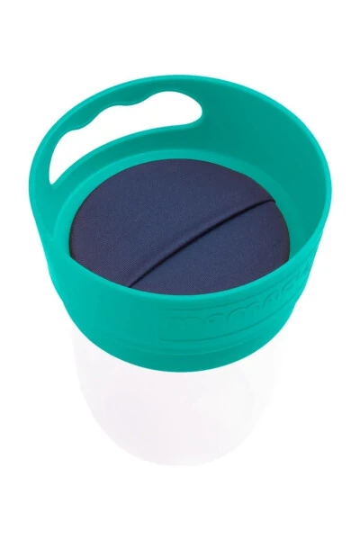 Spill-Proof Snack Container Turquoise - MAMACUP