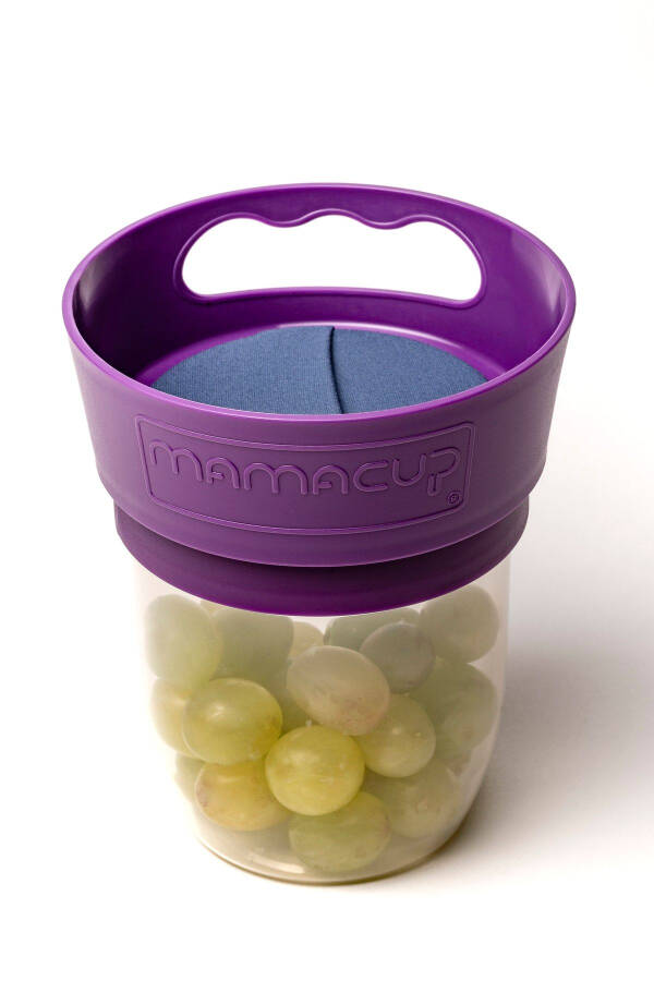 Spill-Proof Snack Cup Purple - 2
