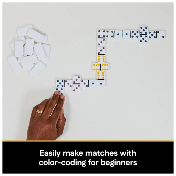 Spin Master Games, Cardinal Classics, Double Six Dominoes Set in Storage Tin - 7