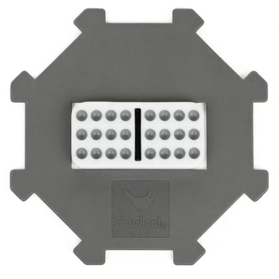 Spin Master Games, Double Twelve Dominoes Set в жестяной коробке для хранения, для детей от 8 лет - 5