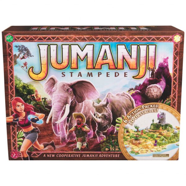 Spin Master Games, Jumanji: Игра «Бегство», кооперативная настольная игра, от 8 лет - 8