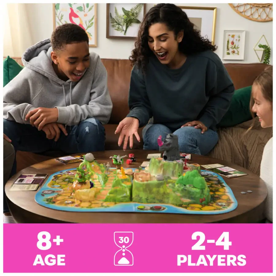 Spin Master Games, Jumanji Stampede Cooperative Board Game, Ages 8+ - 1