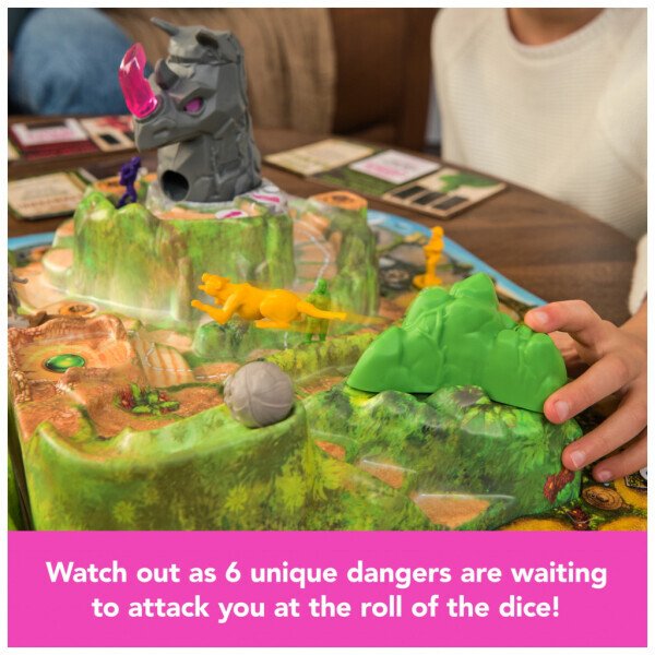 Spin Master Games, Jumanji Stampede Cooperative Board Game, Ages 8+ - 5