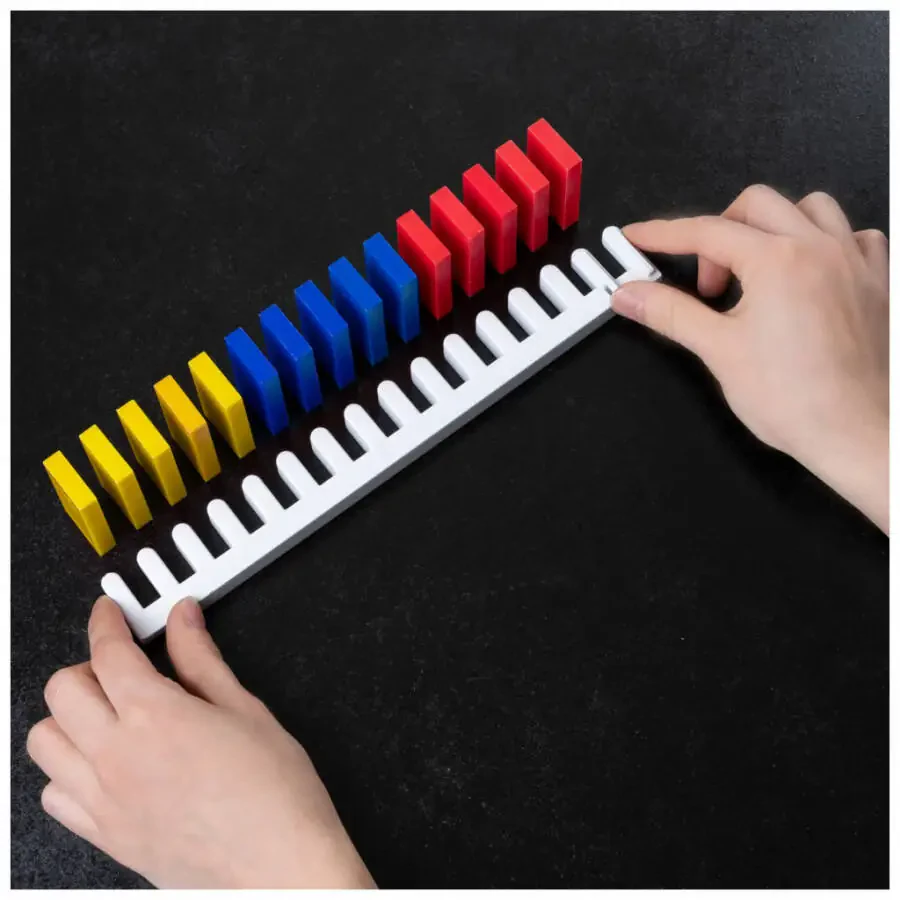 Spin Master Games, Lily Hevesh H5 Domino Creations 100 qismli Domino To'plami, Bolalar O'yinlari, Qurilish O'yinchoqlari, Klassik O'yin, Kattalar uchun Dominolar, 5+ yosh - 7