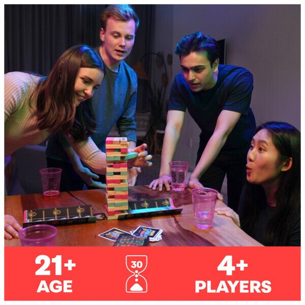 Spin Master Games, Веселая башня Chug O’ War, игра для вечеринок для взрослых от 21 года и старше - SPIN MASTER GAMES (1)