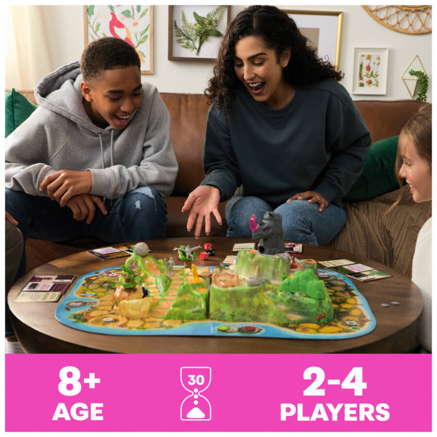 Spin Master Games, Jumanji Stampede Cooperative Board Game, Ages 8+ - 1