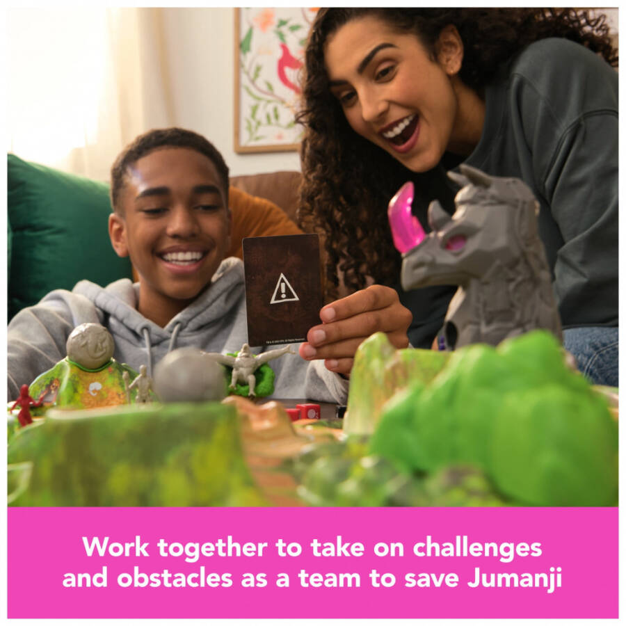 Spin Master Games, Jumanji Stampede Cooperative Board Game, Ages 8+ - 2