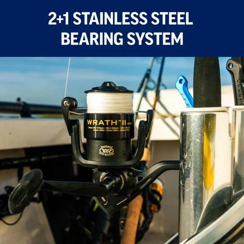 Спиннинговая катушка PENN Wrath II 2500 - 7