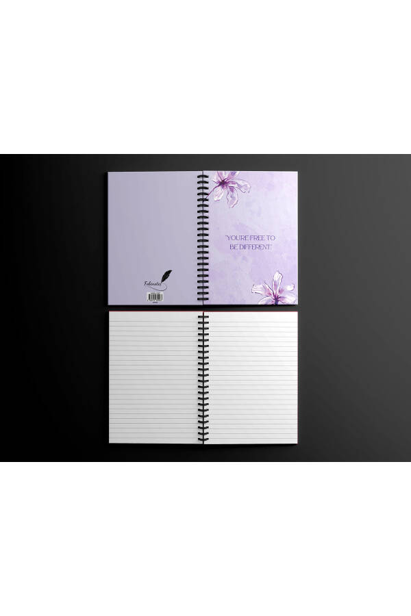 Spiral School Notebook 80 pages 4-pack (magicset) - A5 Size Ruled - 13