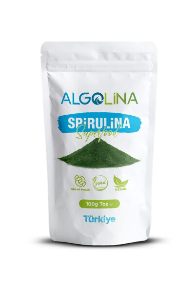 Spirulina Kuni 100 gr - O'simlik Protein - 1