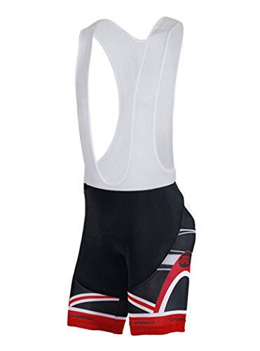 Sponeed Cycling Jersey Road Gel Padded Bib Shorts Moisture Wicking Cycling Uniform Short Bibs Wear size XL - 4