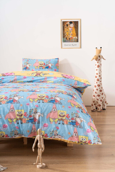 SpongeBob SquarePants Double Sided Kids Bedding Set - 2