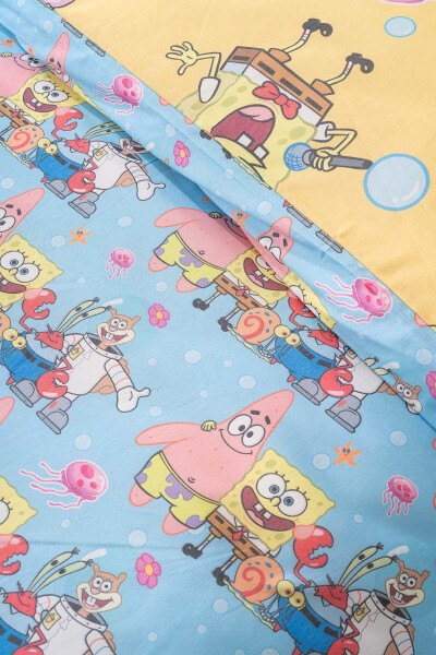 SpongeBob SquarePants Double Sided Kids Bedding Set - 4