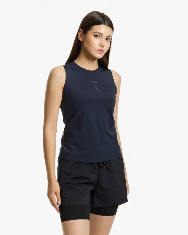 Sports Tank Top - DARK BLUE - 2