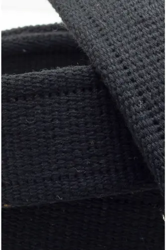 Spor Erkek Kemer Kot Ve Kanvas Için-SYHTK SİYAH - 4