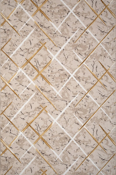Spor Gold Yıkanabilir Kaymaz Taban Dört Mevsimlik Salon, Banyo, Balkon, Genç Odası Kesme Yolluk - GOLD - 2