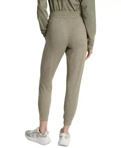 Sport Women's Spacedye High-Waist Slim Joggers-Utility Green Spacedye - DKNY (1)