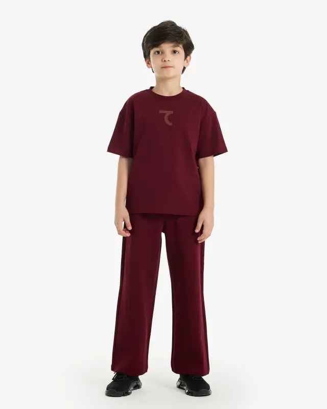 Sports Pants 7SABER Urban Flow - БОРДОВЫЙ - 8