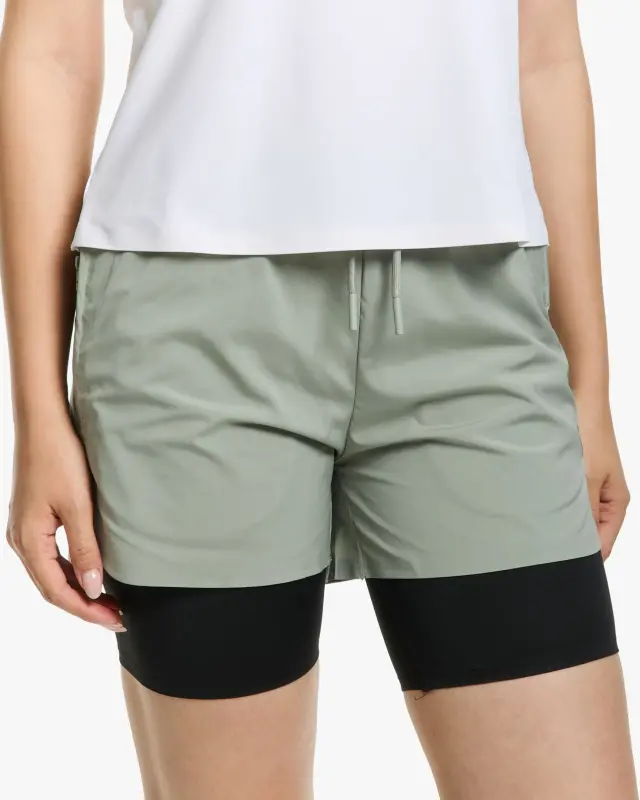 Sports Shorts - DARK SEA GREEN - 7SABER