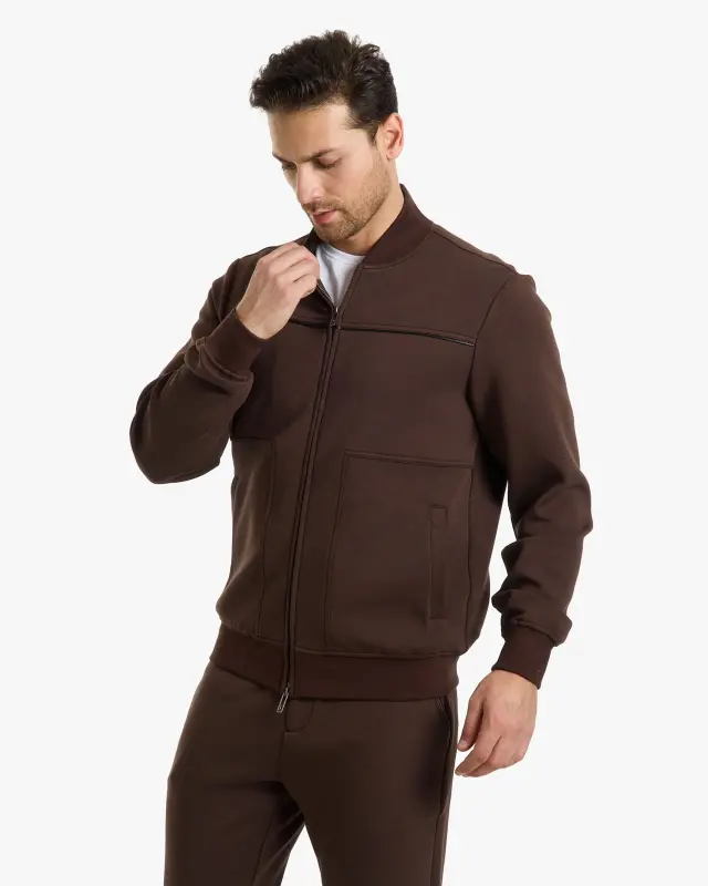 Sports Suit - BROWN - 4