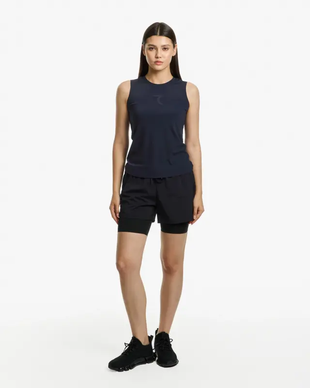 Sports Tank Top - DARK BLUE - 5