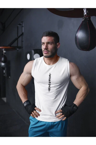 Sporcu Atleti - Whatever Baskılı Fitness Gym Spor Atleti - TREND ALİSSE