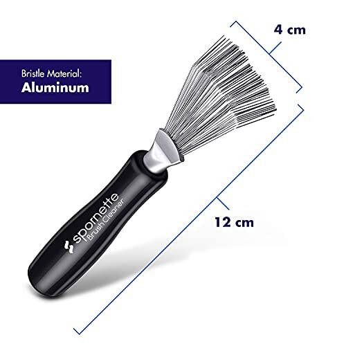 Spornette Hair Brush Cleaner Rake Tool - 3