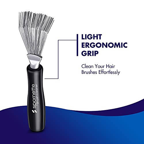 Spornette Hair Brush Cleaner Rake Tool - 4
