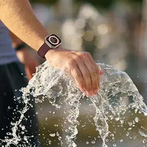 Sport Band Apple Watch Bands 49mm 46mm 45mm 44mm 42mm 41mm 40mm 38mm bilan mos keladi, iWatch Series 11 10 9 8 7 6 5 4 3 2 1 SE Ultra ayollar erkaklar uchun klassik qisqichli yumshoq silikon almashtirish tasmasi - 4