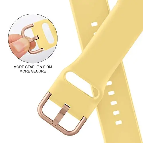 Sport Band Compatible with Apple Watch Bands 49mm 46mm 45mm 44mm 42mm 41mm 40mm 38mm, Soft Silicone Replacement Strap with Classic Clasp for iWatch Series 11 10 9 8 7 6 5 4 3 2 1 SE Ultra Women Men - 4