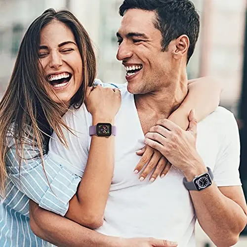 Sport Band Compatible with Apple Watch Bands 49mm 46mm 45mm 44mm 42mm 41mm 40mm 38mm, Soft Silicone Replacement Strap with Classic Clasp for iWatch Series 11 10 9 8 7 6 5 4 3 2 1 SE Ultra Women Men - 6