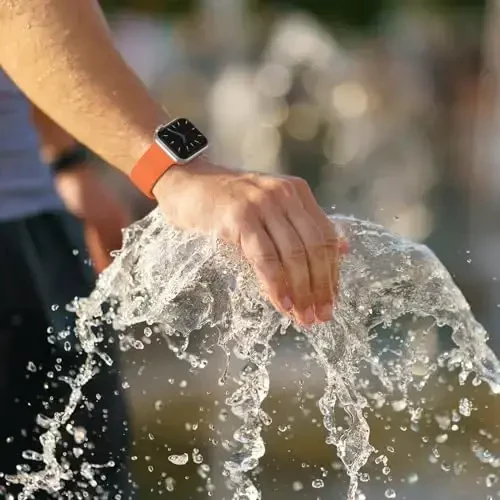 Sport Band Совместим с ремешками Apple Watch 49 мм 46 мм 45 мм 44 мм 42 мм 41 мм 40 мм 38 мм, мягкий силиконовый сменный ремешок с классической застежкой для iWatch Series 11 10 9 8 7 6 5 4 3 2 1 SE Ultra Women Men - 4