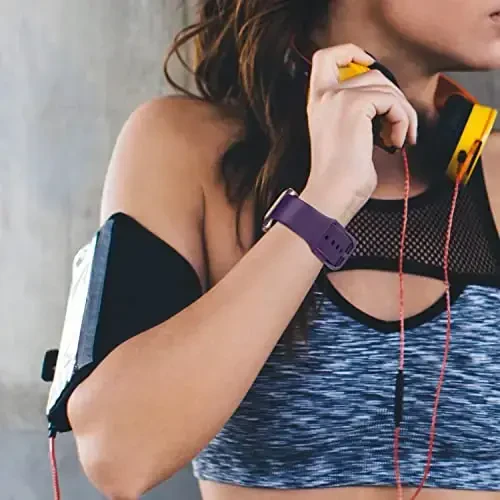 Sport Band, совместимый с ремешками Apple Watch 49 мм, 46 мм, 45 мм, 44 мм, 42 мм, 41 мм, 40 мм, 38 мм, мягкий силиконовый сменный ремешок с классической застежкой для iWatch Series 11 10 9 8 7 6 5 4 3 2 1 SE Ultra Women Men - 4