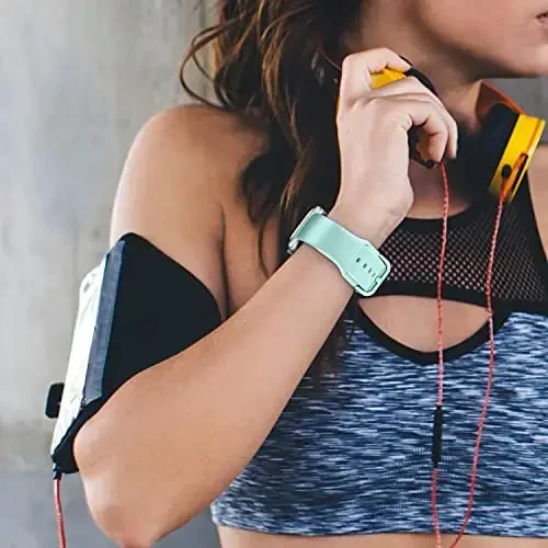 Sport Band, совместимый с ремешками Apple Watch 49 мм, 46 мм, 45 мм, 44 мм, 42 мм, 41 мм, 40 мм, 38 мм, мягкий силиконовый сменный ремешок с классической застежкой для iWatch Series 11 10 9 8 7 6 5 4 3 2 1 SE Ultra Women Men - 5