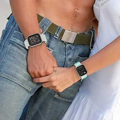 Sport Band, совместимый с ремешками Apple Watch 49 мм, 46 мм, 45 мм, 44 мм, 42 мм, 41 мм, 40 мм, 38 мм, мягкий силиконовый сменный ремешок с классической застежкой для iWatch Series 11 10 9 8 7 6 5 4 3 2 1 SE Ultra Women Men - 6