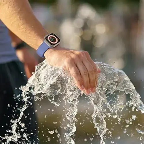 Sport Band, совместимый с ремешками Apple Watch 49 мм, 46 мм, 45 мм, 44 мм, 42 мм, 41 мм, 40 мм, 38 мм, мягкий силиконовый сменный ремешок с классической застежкой для iWatch Series 11 10 9 8 7 6 5 4 3 2 1 SE Ultra Women Men - 4