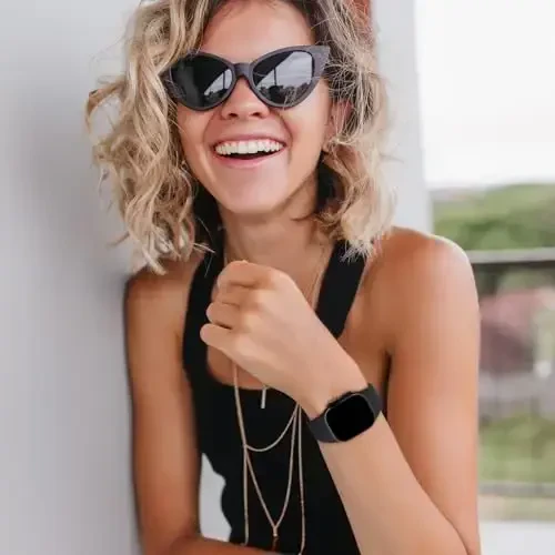 Sport Bands Compatible with Apple Watch 38mm 40mm 41mm 42mm 44mm 45mm 49mm, Soft Silicone Replacement Waterproof Strap Wristband for iWatch Series Ultra 10/9/8/7/6/5/4/3/2/1 SE Women Men, Midnight - 7