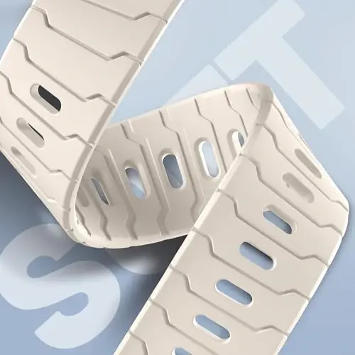 Sport Bands for Apple Watch Bands 44mm 49mm 46mm 45mm 42mm for iWatch Men | Grooved Silicone Band,for Apple Watch Ultra SE Series 12 11 10 9 8 7 6 5 4 3 2 1,Waterproof Sweatproof,Gym Workout to Office - 3