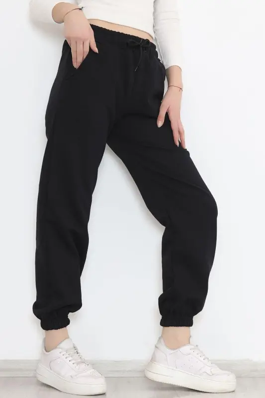 Sport kostyumi shimining lastikli qismi Qulay kiyim Jogger-Kulrang - 1