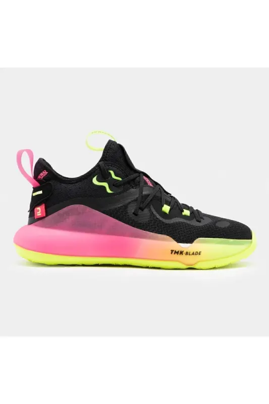 - Sport Oyoq Kiyim Basketbol Oyoq Kiyimi Elevate 500 Mid-Qora - 4
