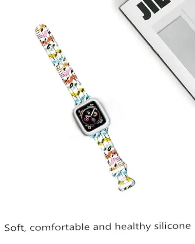 Sport soatlari tasmalar Apple Watch Band 38mm 40mm 41mm ayollar erkaklar uchun mos keladi, sozlanishi yumshoq silikon almashtirish Smartwatch bilaguzuk iWatch Series 7 6 5 4 3 2 1 SE c uchun - 4