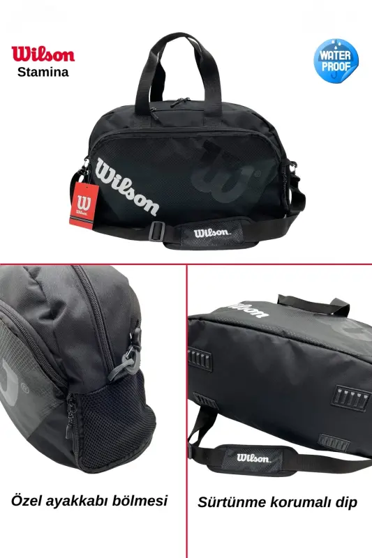 Sport sumkasi qora rang Sport sayohat sumkasi-qora - 2