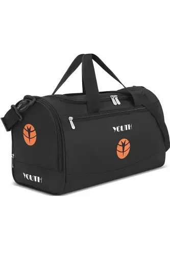 Sport sumkasi Qora rang Uniseks sumka Sayohat sumkasi - 1