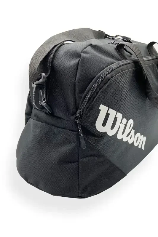 Спортивная Сумка Черного Цвета Спортивная Дорожная Сумка-Черный - 5