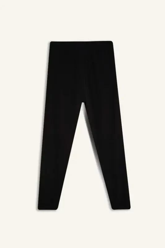 Спортивные брюки DeFactoFit Slim Fit с двойными карманами из ткани Jogger Черные - 6