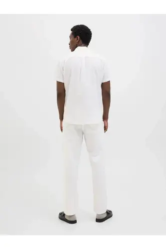 Jogginghose Locker Geschnitten Jogginghose-White - 4