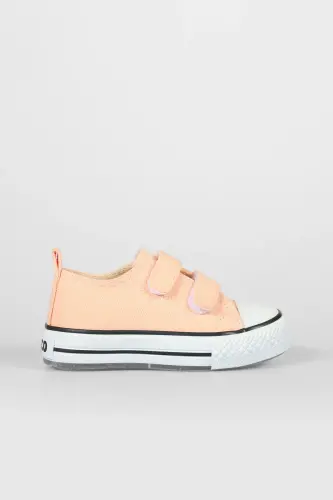 Спортивные туфли для девочек и детей Pino Model с подсветкой, цвет пудра - 1